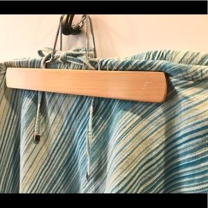 Diagonal Blues Skirt - size 14/16